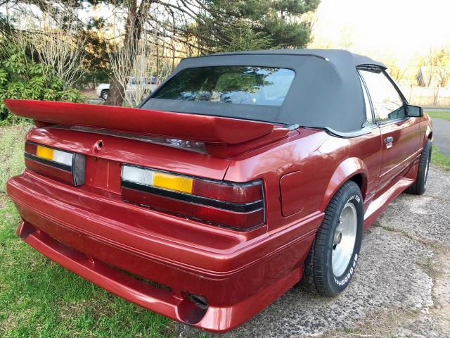 1FABP27M3FF211357 - 1985 FORD MUSTANG LX RED photo 4