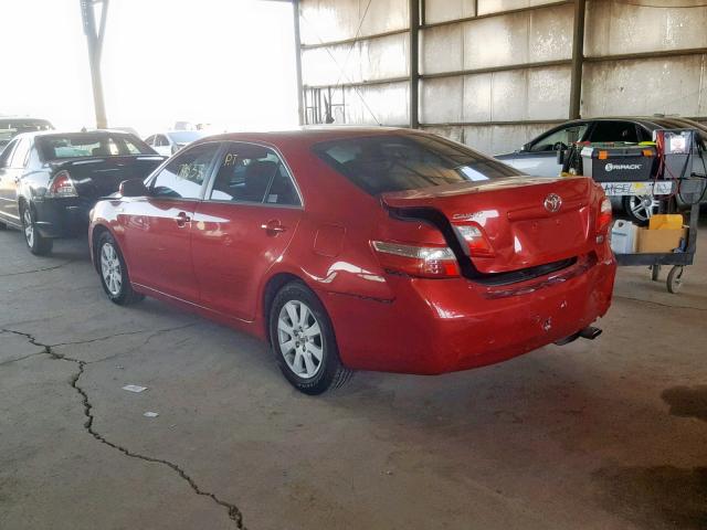 4T1BB46K09U110566 - 2009 TOYOTA CAMRY HYBR RED photo 3