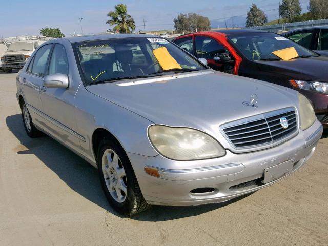 WDBNG70J1YA063339 - 2000 MERCEDES-BENZ S 430 SILVER photo 1