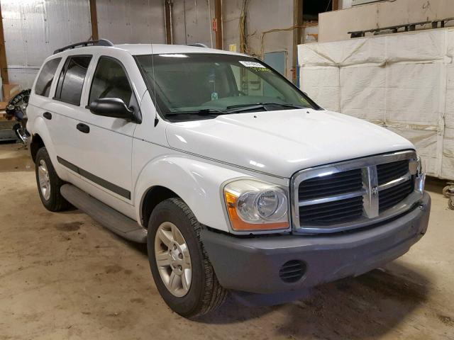 1D4HB38NX5F581027 - 2005 DODGE DURANGO ST WHITE photo 1