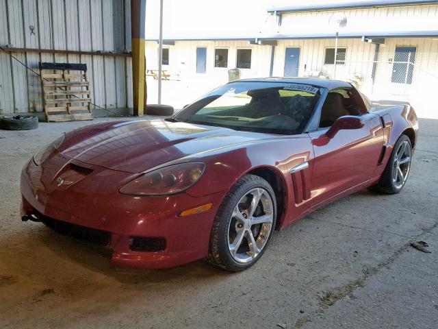 1G1YV2DW2C5108991 - 2012 CHEVROLET CORVETTE G RED photo 2