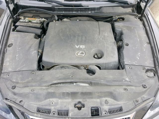 JTHCK262785023901 - 2008 LEXUS IS 250 GRAY photo 7