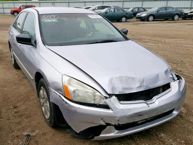 1HGCM56373A083670 - 2003 HONDA ACCORD LX SILVER photo 1