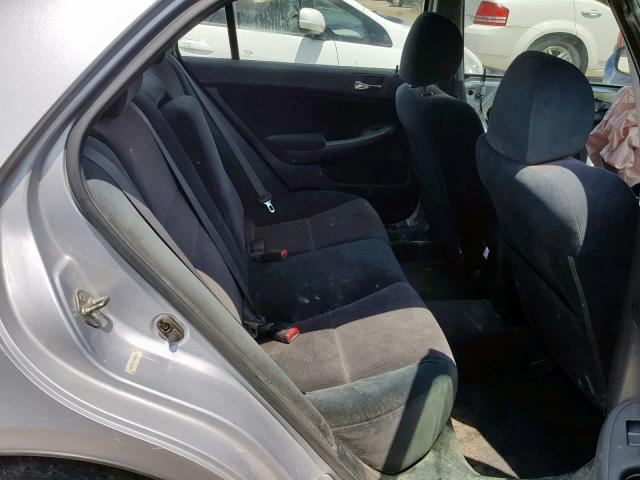 1HGCM56373A083670 - 2003 HONDA ACCORD LX SILVER photo 6