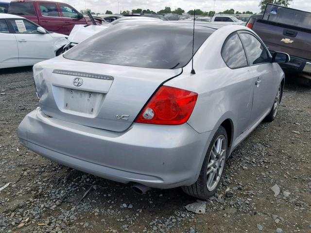 JTKDE177350030542 - 2005 TOYOTA SCION TC 银色 照片 4
