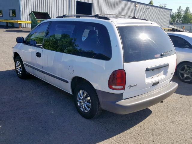 2P4FP25BXXR325021 - 1999 PLYMOUTH VOYAGER WHITE photo 3