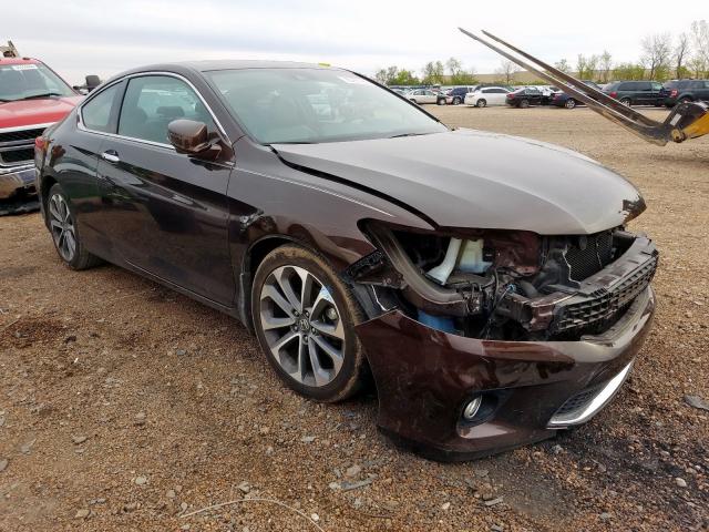 1HGCT2B85EA007595 - 2014 HONDA ACCORD EXL  photo 1