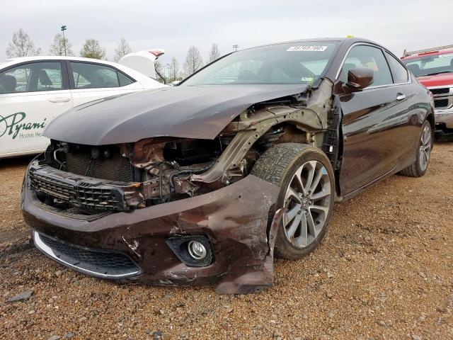 1HGCT2B85EA007595 - 2014 HONDA ACCORD EXL  photo 2