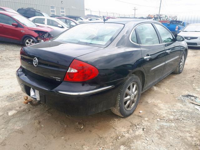 2G4WF582481320509 - 2008 BUICK ALLURE CX BLACK photo 4