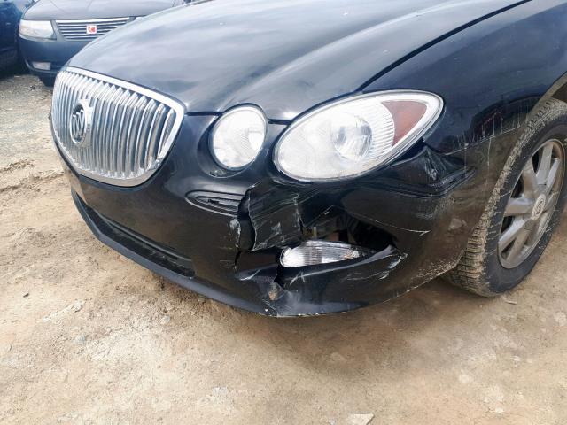 2G4WF582481320509 - 2008 BUICK ALLURE CX BLACK photo 9