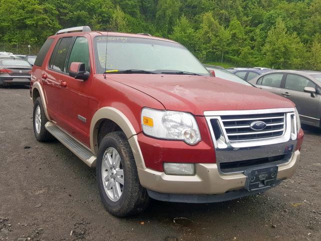 1FMEU74E66UB33108 - 2006 FORD EXPLORER E RED photo 1