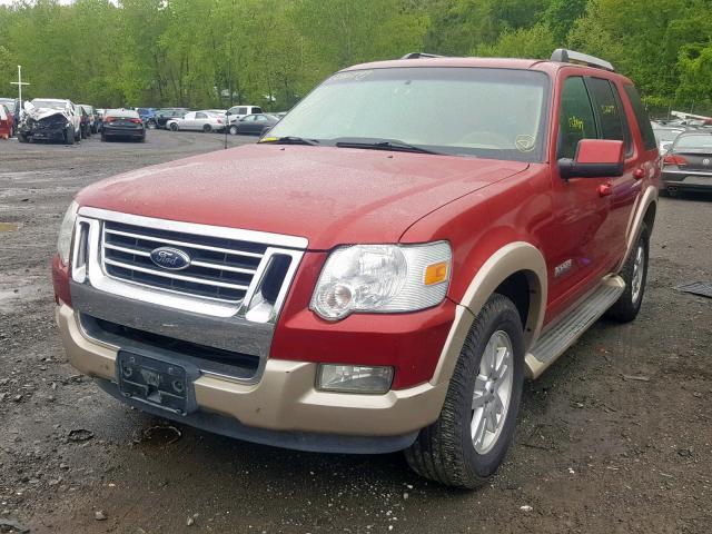 1FMEU74E66UB33108 - 2006 FORD EXPLORER E RED photo 2