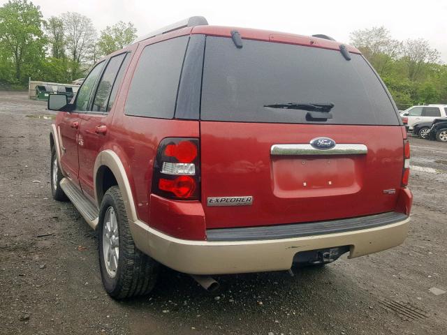 1FMEU74E66UB33108 - 2006 FORD EXPLORER E RED photo 3