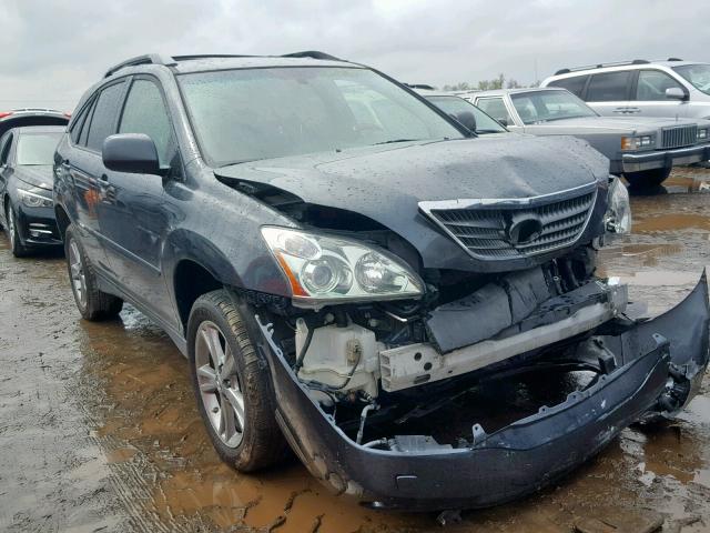 JTJHW31U272017043 - 2007 LEXUS RX 400H CHARCOAL photo 1