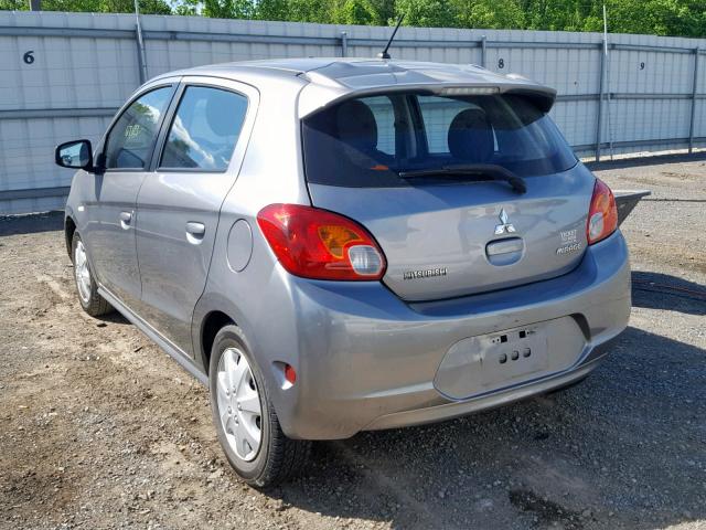 ML32A3HJ6FH047003 - 2015 MITSUBISHI MIRAGE DE GRAY photo 3