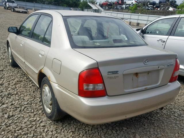 JM1BJ2228Y0271786 - 2000 MAZDA PROTEGE DX TAN photo 3