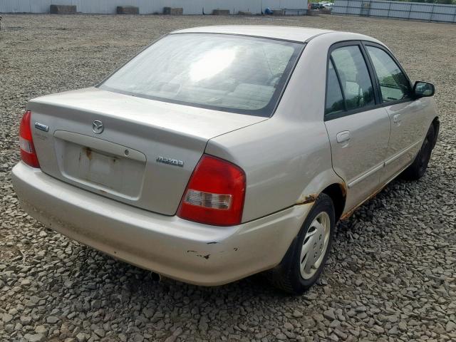 JM1BJ2228Y0271786 - 2000 MAZDA PROTEGE DX TAN photo 4