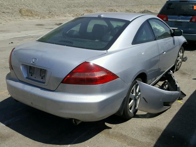 1HGCM82685A012384 - 2005 HONDA ACCORD SILVER photo 4