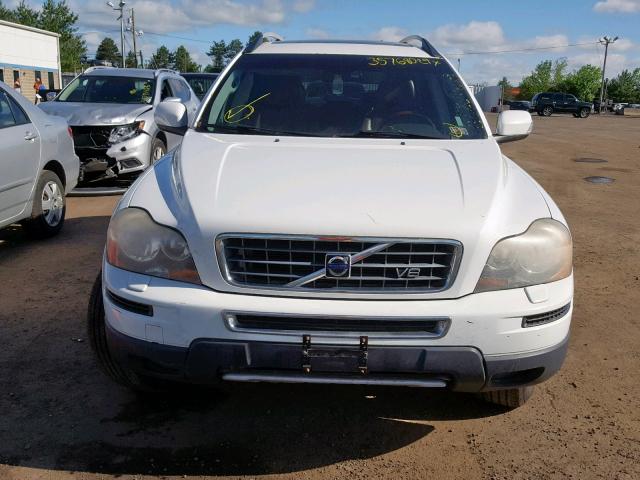 YV4CZ852171369642 - 2007 VOLVO XC90 V8 WHITE photo 9