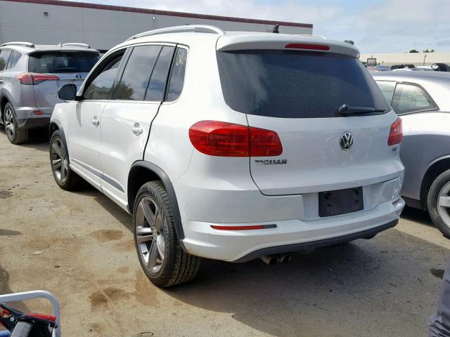 WVGTV7AX1HK019901 - 2017 VOLKSWAGEN TIGUAN SPO 白色 照片 3