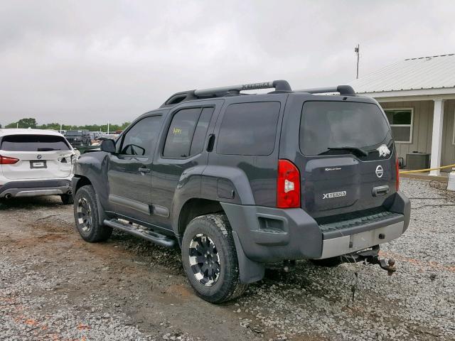 5N1AN0NW6DN821319 - 2013 NISSAN XTERRA X GRAY photo 3