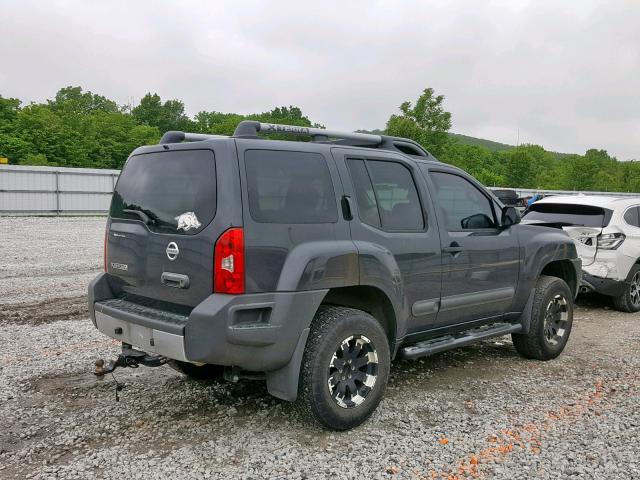 5N1AN0NW6DN821319 - 2013 NISSAN XTERRA X GRAY photo 4