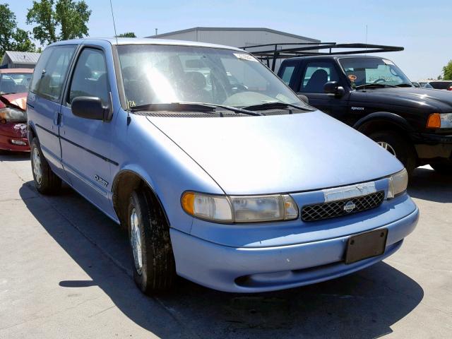 4N2DN1113VD815564 - 1997 NISSAN QUEST XE BLUE photo 1