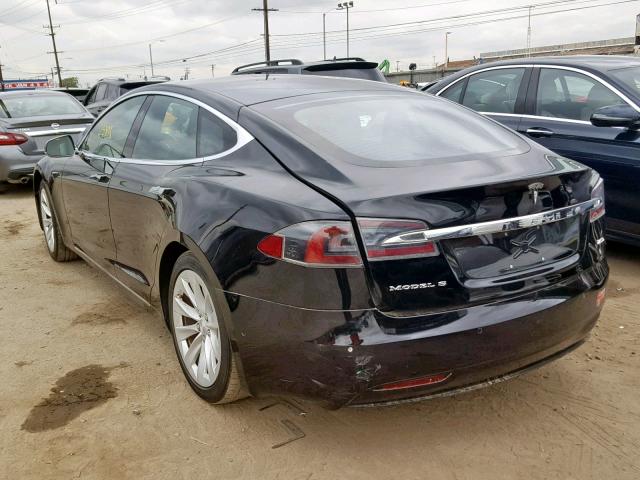 5YJSA1E17HF202523 - 2017 TESLA MODEL S BLACK photo 3