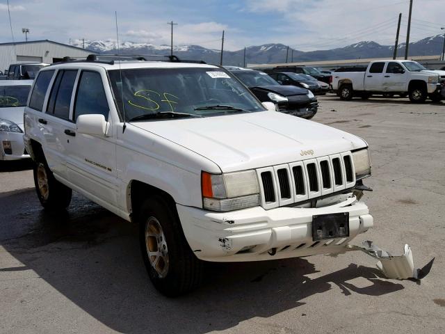 1J4GZ78Y0TC374970 - 1996 JEEP GRAND CHER WHITE photo 1