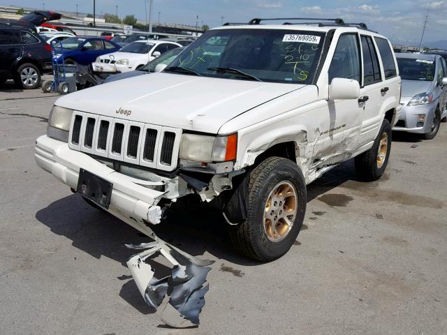 1J4GZ78Y0TC374970 - 1996 JEEP GRAND CHER WHITE photo 2