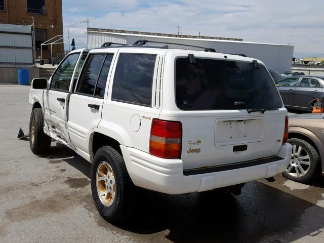 1J4GZ78Y0TC374970 - 1996 JEEP GRAND CHER WHITE photo 3