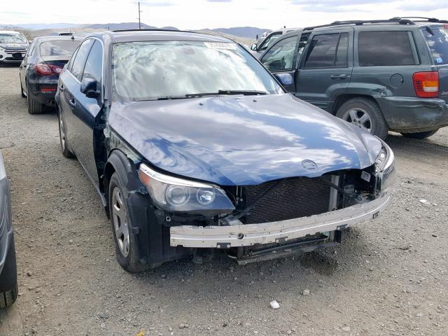 WBANA53574B173884 - 2004 BMW 525 I BLUE photo 1