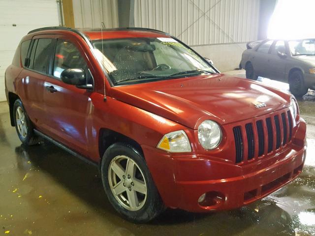 1J8FF47W27D140900 - 2007 JEEP COMPASS MAROON photo 1