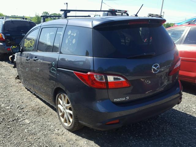 JM1CW2CL3C0134020 - 2012 MAZDA 5 GRAY photo 3