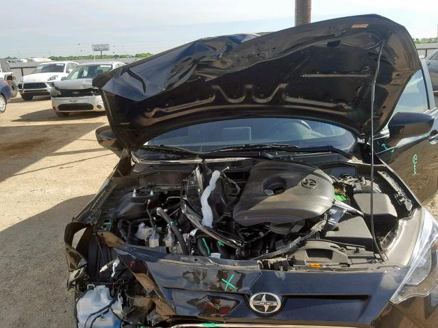 3MYDLBZV0GY133197 - 2016 TOYOTA SCION IA BLACK photo 7