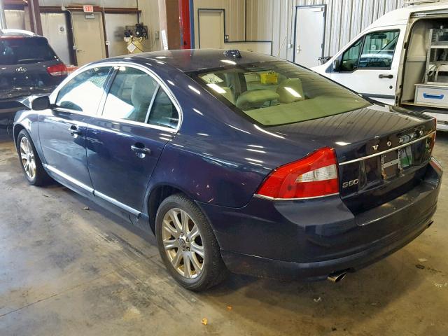 YV1960AS6A1124463 - 2010 VOLVO S80 3.2 BLUE photo 3