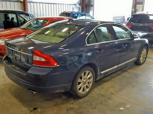 YV1960AS6A1124463 - 2010 VOLVO S80 3.2 BLUE photo 4