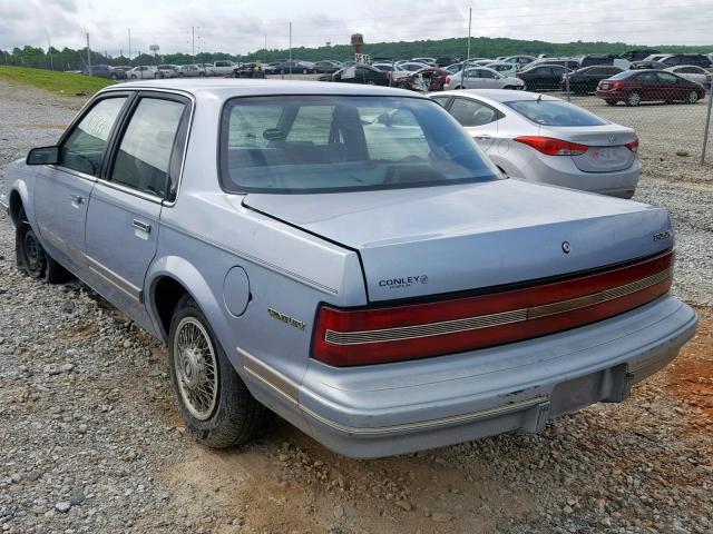 3G4AG55M6RS605392 - 1994 BUICK CENTURY SP BLUE photo 3