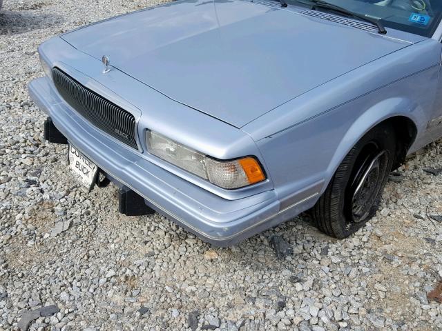 3G4AG55M6RS605392 - 1994 BUICK CENTURY SP BLUE photo 9