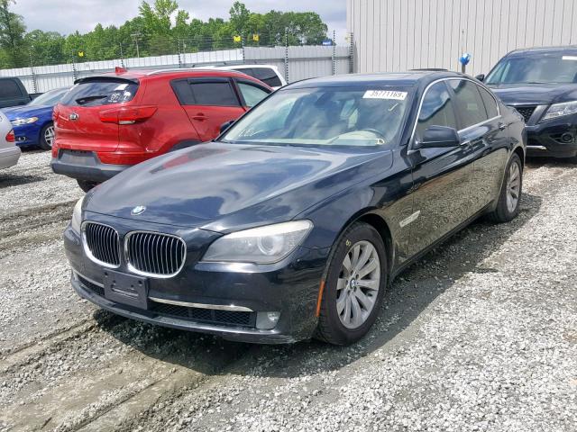 WBAKC6C55ACL67676 - 2010 BMW 750 I BLACK photo 2