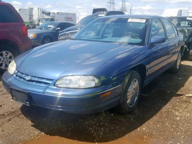 2G1WN52M7S1120323 - 1995 CHEVROLET LUMINA LS BLUE photo 2