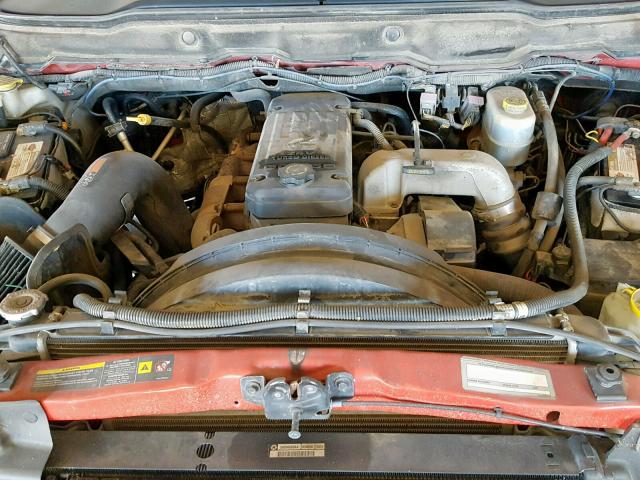 3D7KU28C44G219347 - 2004 DODGE RAM 2500 S წითელი ფოტო 7