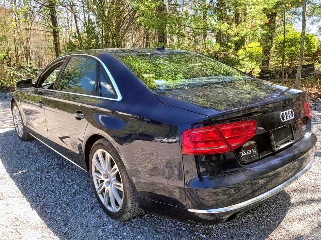 WAURVAFD4BN012826 - 2011 AUDI A8 L QUATT BLUE photo 7