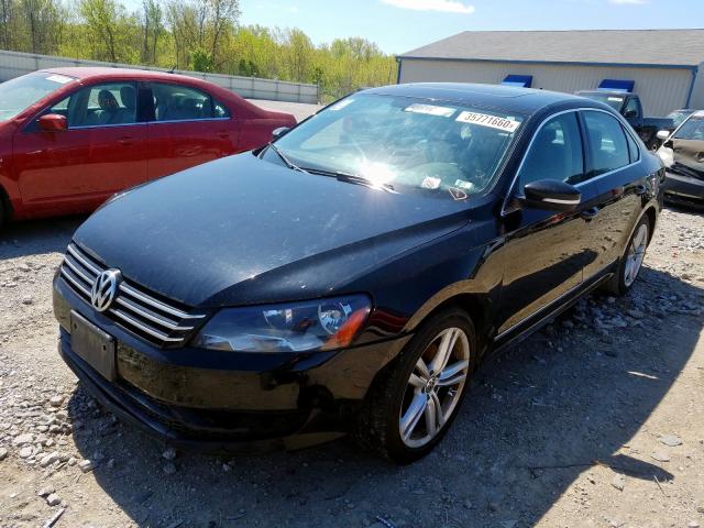 1VWBV7A31FC091845 - 2015 VOLKSWAGEN PASSAT SE  photo 2