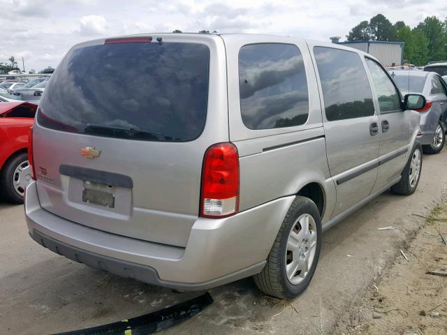 1GNDV23L96D160990 - 2006 CHEVROLET UPLANDER L 银色 照片 4