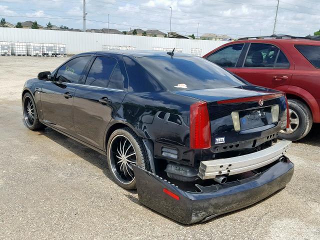 1G6DW677360213414 - 2006 CADILLAC STS BLACK photo 3