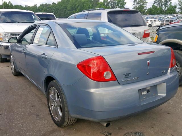 1G2ZH57N484225173 - 2008 PONTIAC G6 GT BLUE photo 3