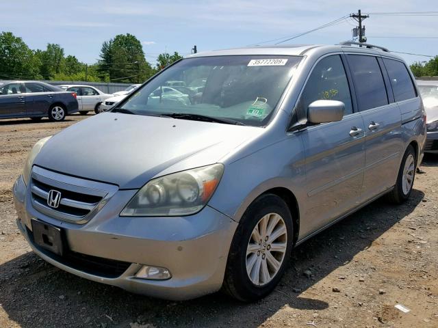 5FNRL38816B046151 - 2006 HONDA ODYSSEY TO BLUE photo 2