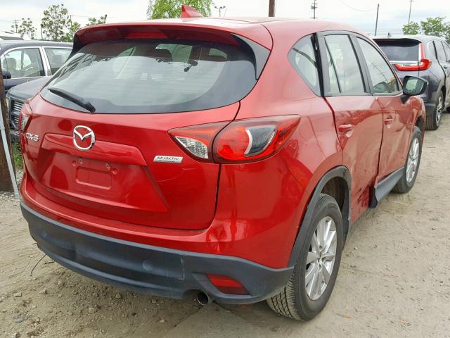 JM3KE2BY2G0881519 - 2016 MAZDA CX-5 SPORT RED photo 4