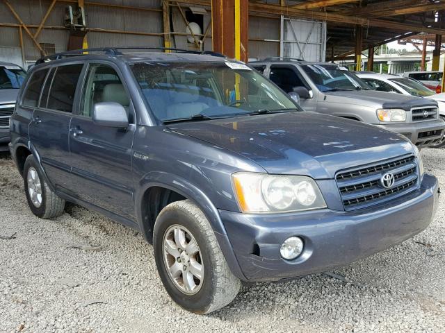 JTEGF21AX30098972 - 2003 TOYOTA HIGHLANDER GRAY photo 1